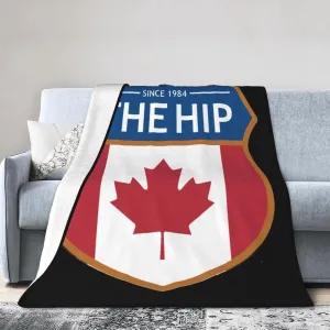 The Music Tragically Come Hip Blanket Throw Blanket Ultra-Soft Flannel Fleece Blankets Warmth Quilt for Sofa Bed Camping 80"x60"