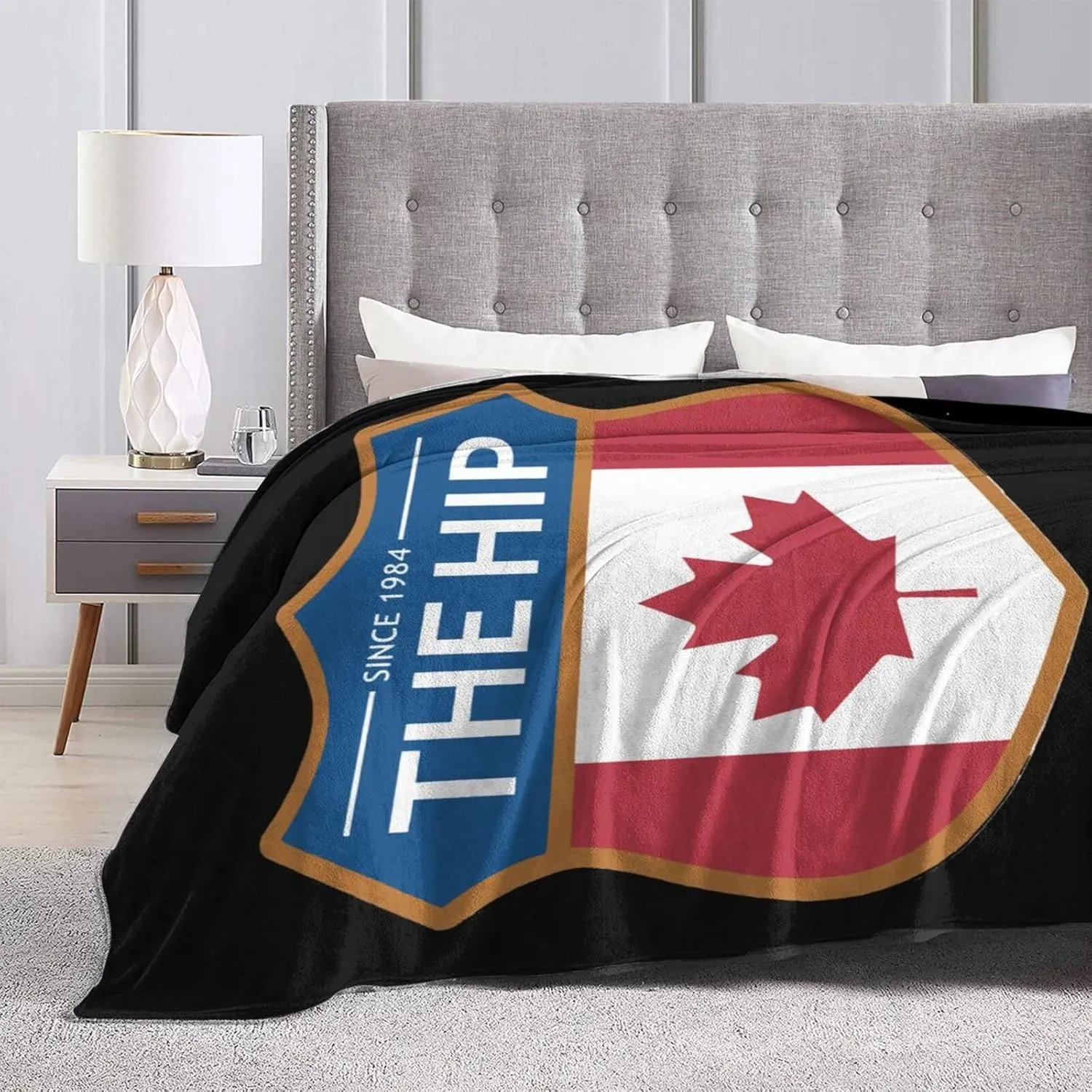 The Music Tragically Come Hip Blanket Throw Blanket Ultra-Soft Flannel Fleece Blankets Warmth Quilt for Sofa Bed Camping 80"x60"