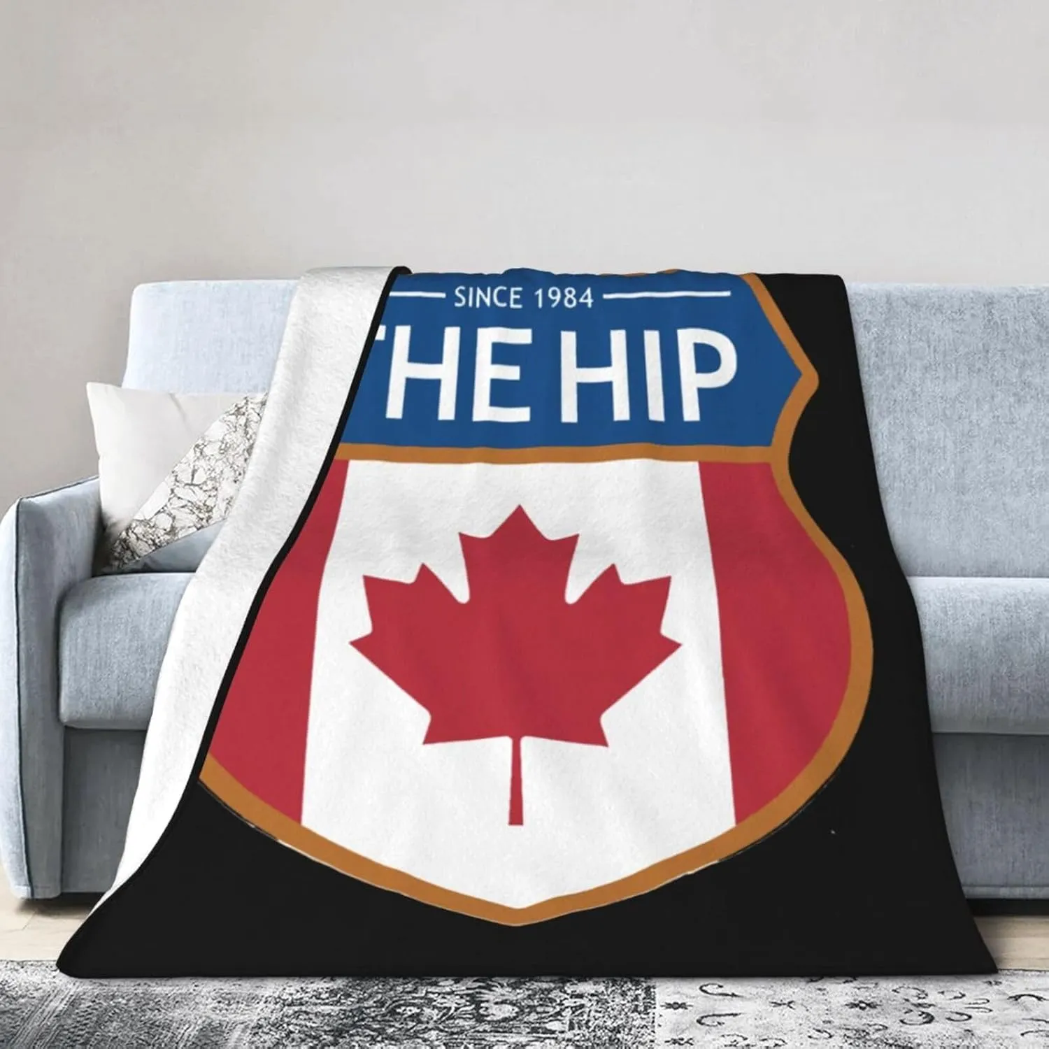 The Music Tragically Come Hip Blanket Throw Blanket Ultra-Soft Flannel Fleece Blankets Warmth Quilt for Sofa Bed Camping 80"x60"