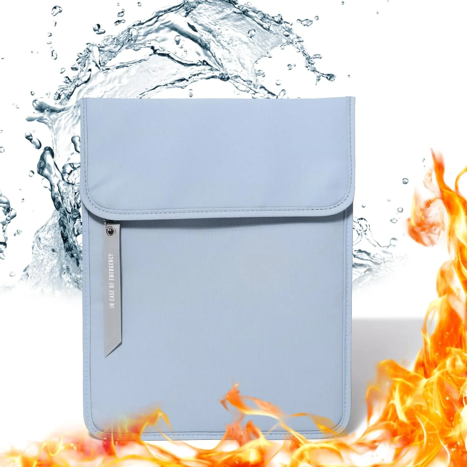 The PaperSavor™ Medium Fireproof Bag - Waterproof & Flame Retardant Bag for Documents
