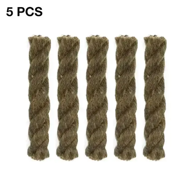 Tinder Rope Survival Fire Starter Waterproof Wax Rope For Hiking