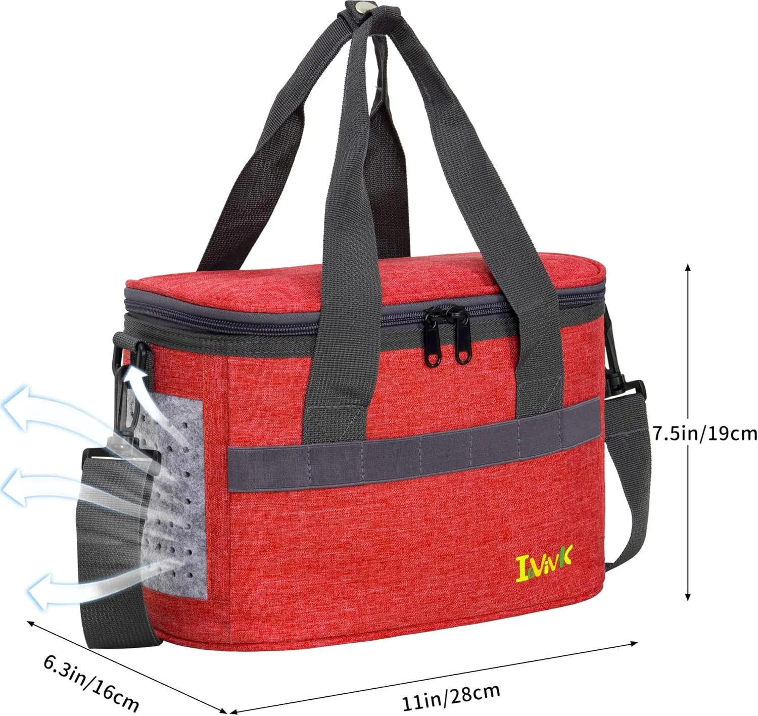 Toniebox Carrying Case For Toniebox Figures/Starter Set Waterproof Tonie Storage, Red