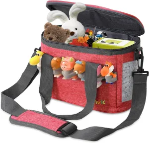 Toniebox Carrying Case For Toniebox Figures/Starter Set Waterproof Tonie Storage, Red
