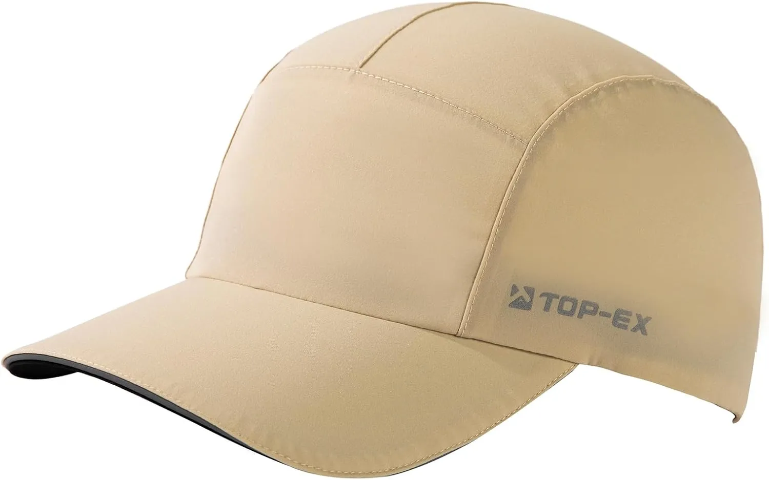 TOP-EX L/XL/XXL 5-Panel Water-Resistant Baseball Performance Cap Running Golf