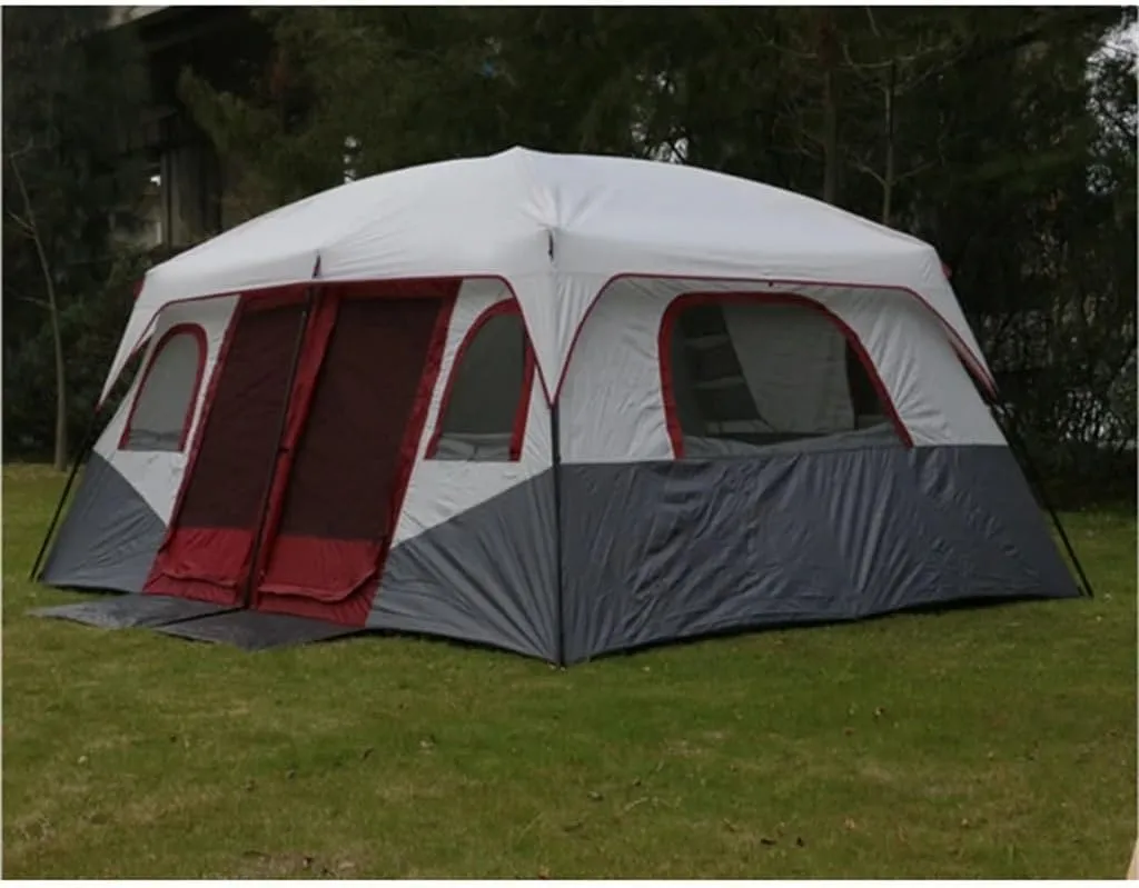 Tourism Large Space Outdoor Camping Family Tent Beach Rain Protection Ultraviolets Protection Waterproof