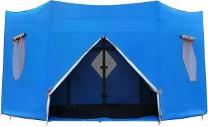 Trampoline Tent, 8FT/10FT/12FT Oxford Cloth Trampoline Tent Cover with Window, Waterproof Trampolines Canopy, Sunshade for 6 Straight Pole Round Trampolines