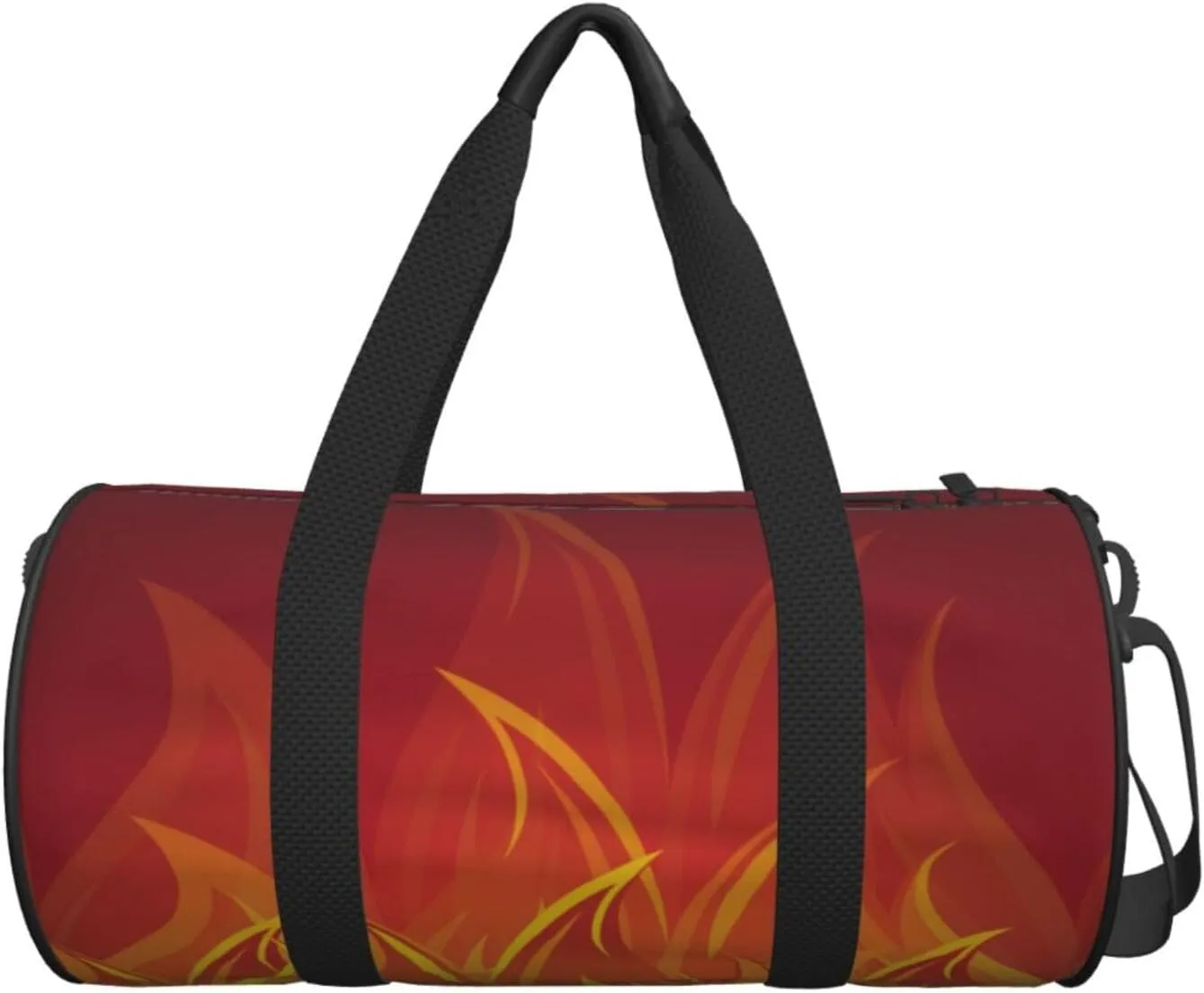 Travel Duffle Bag for Men Women, Fire Duffle Bags for Sport Gym Overnight Luggage