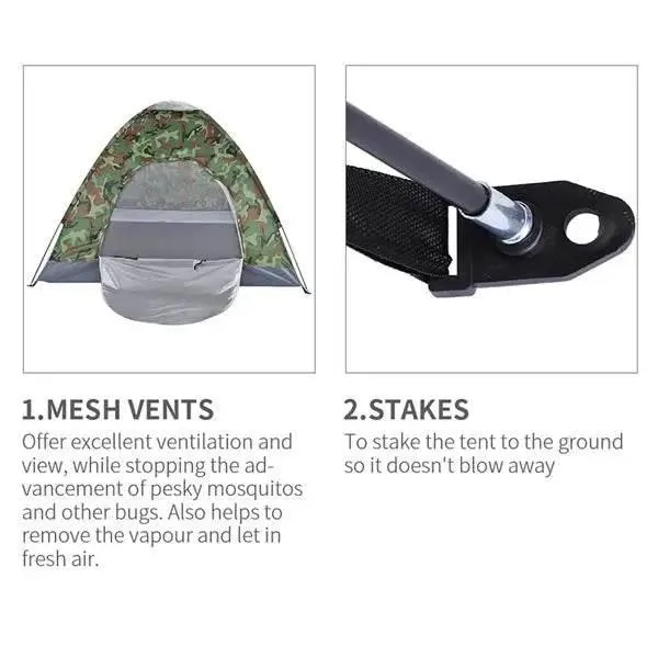 Ultimate Camouflage Dome Tent for Epic Outdoor Adventures