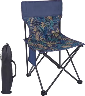 Ultra-Light Camping Chairs,Portable Camping Chairs for Adults with Carry Bag and Side Pockets,Folding Backpacking Chairs for Outside,Hiking,Travel,Sports,Beach and Fishing,330LBS