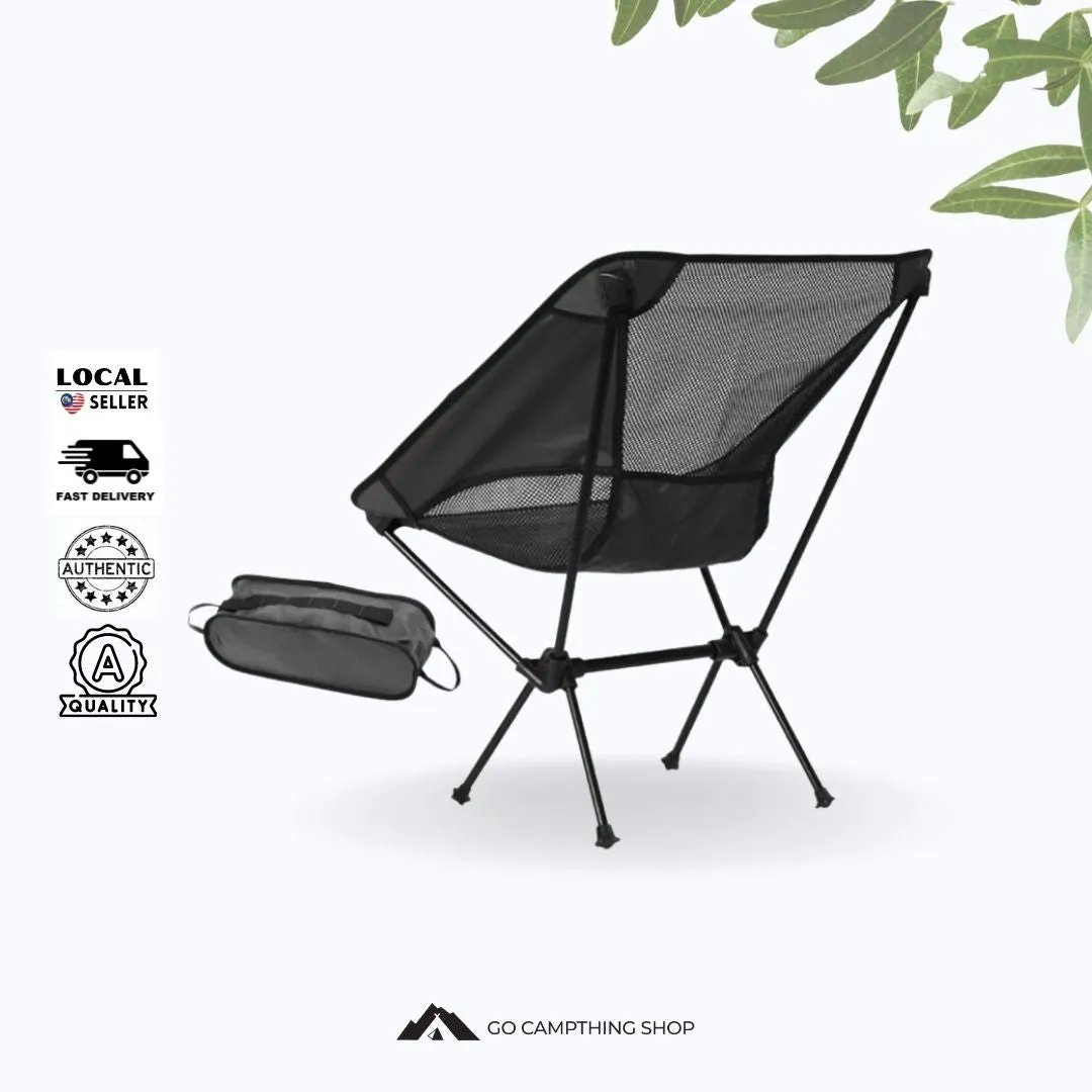 Ultralight Folding Chair Durable 600D Oxford for Fishing Camping Barbecue Outdoor
