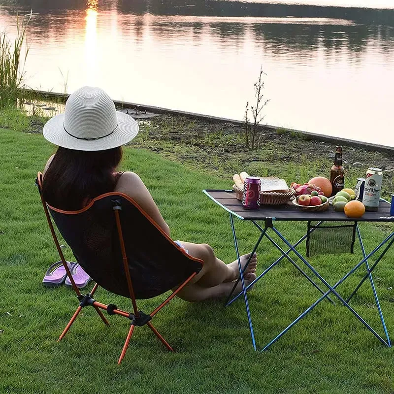 Ultralight Portable Folding Chair:  Perfect for Camping, Beach, Hiking, Picnic, and Fishing