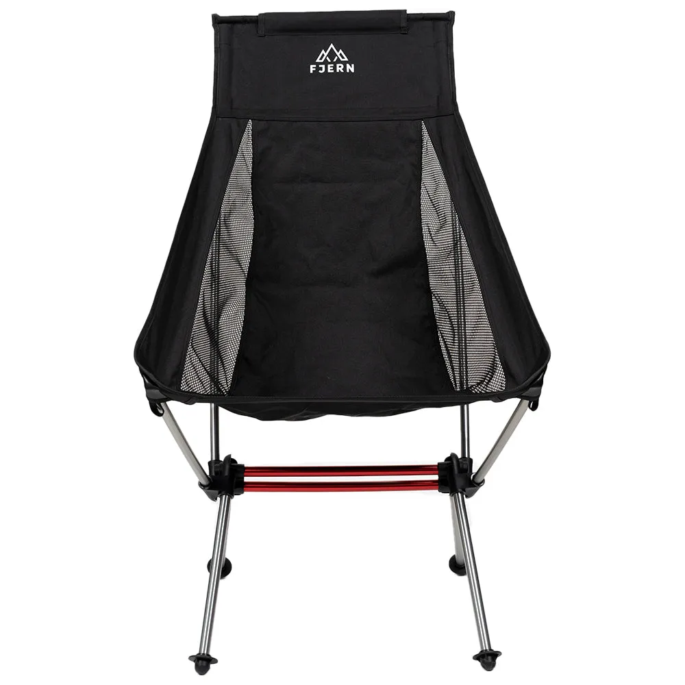 Utepils High Camping Chair (Black)