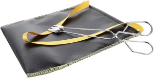 VICASKY Fireproof Storage Bag Set Carbon Gray Bag for Outdoor Waterproof BBQ Storage Pouch