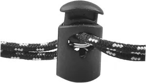 VILLFUL 50pcs Plastic Cord Locks Spring Universal Cord Locks for Drawstring Stop Shoelaces Luggage