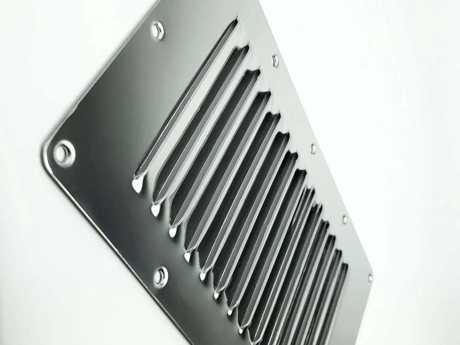 Vinland Marine 304 Stainless Steel Vent Cover, Louvered Vent Cover, Marine Vents, Louver Plate, Louver Vent, Bilge Vent Cover, Boat Cover Vent, Louvered Panels, for Boat, Ship, Yacht, Sailboat