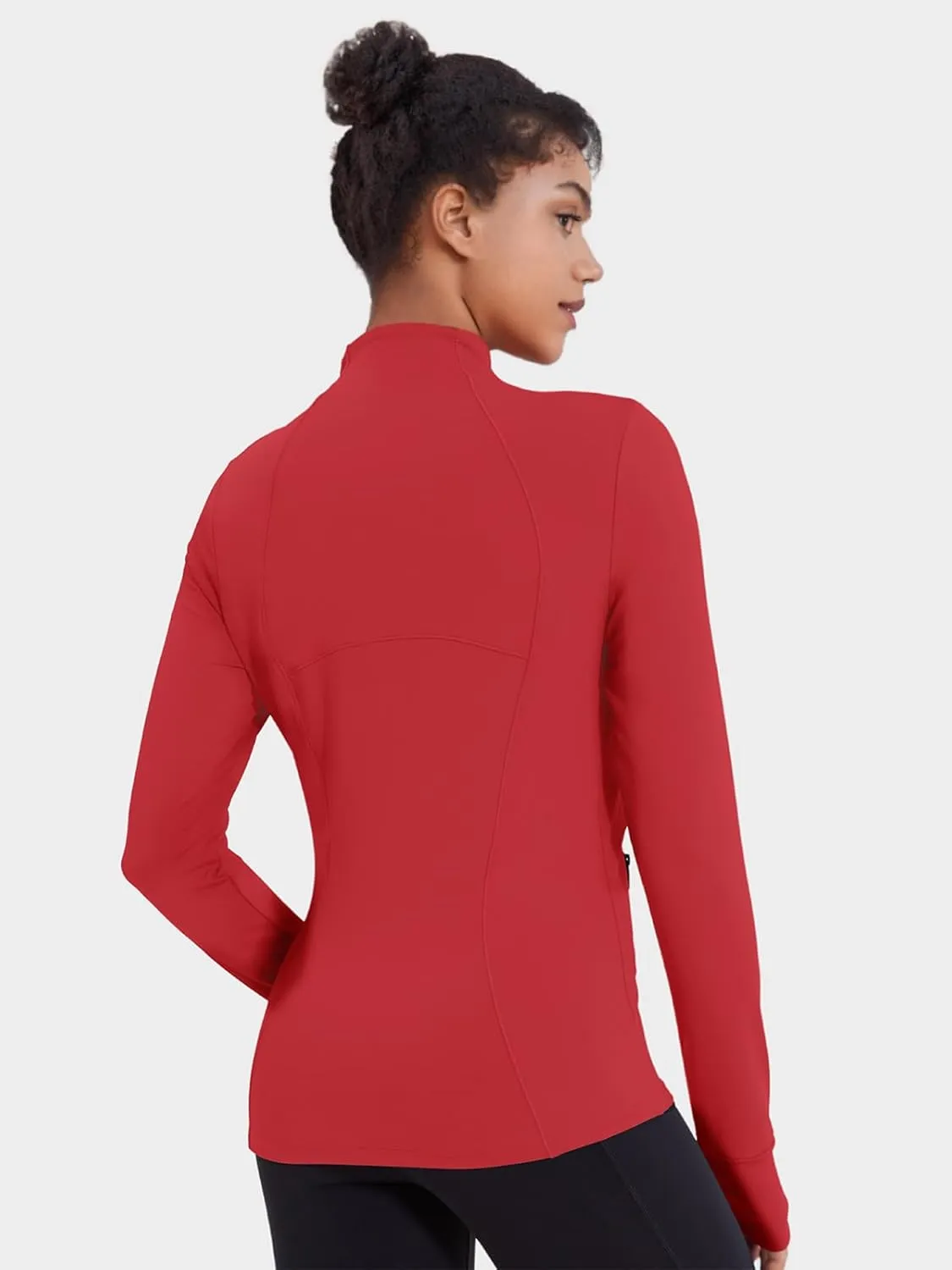 VUTRU Women's Workout Jacket Zip Up Athletic Lightweight Running Yoga Jacket with Pockets