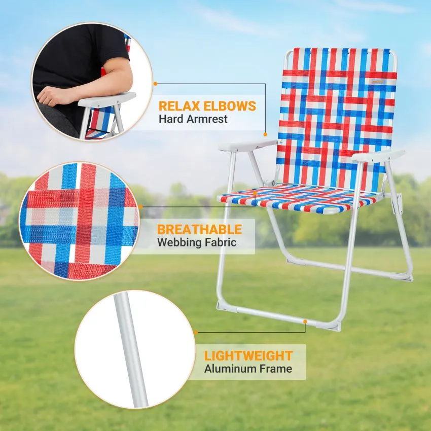 WEJOY South Molle Plus Beach Chair Set of 2