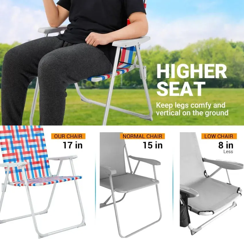 WEJOY South Molle Plus Beach Chair Set of 2