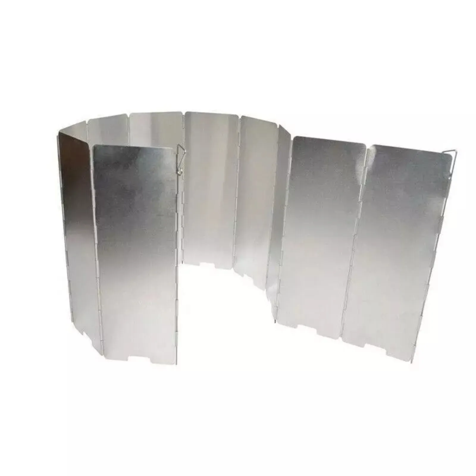 Wind Shield Screen BBQ Gas Stove 10 plates Foldable Aluminum Camping Cooker
