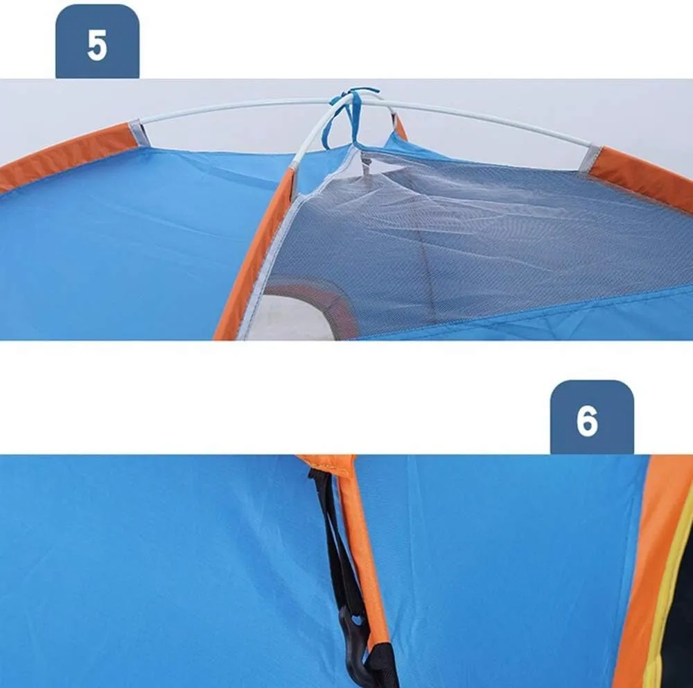 Winter Tent 3 People 4 Season Camping Hiking Mountaineering Outdoor Rain Instant Pop-up Dome Tent Family Camping Tent for Family Short Weekends