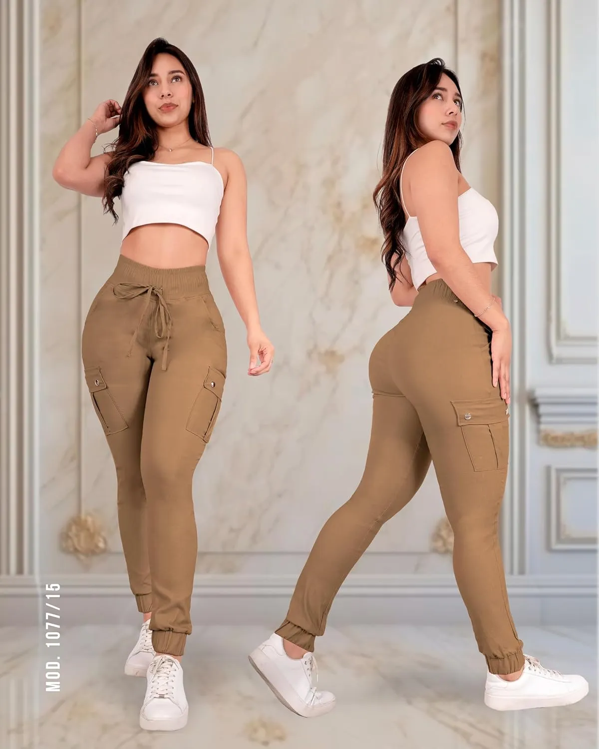 Women's Cargo Pants Hiking Joggers Summer Lightweight Quick Dry Athletic Outdoor Sports Sweatpants Travel Casual Button