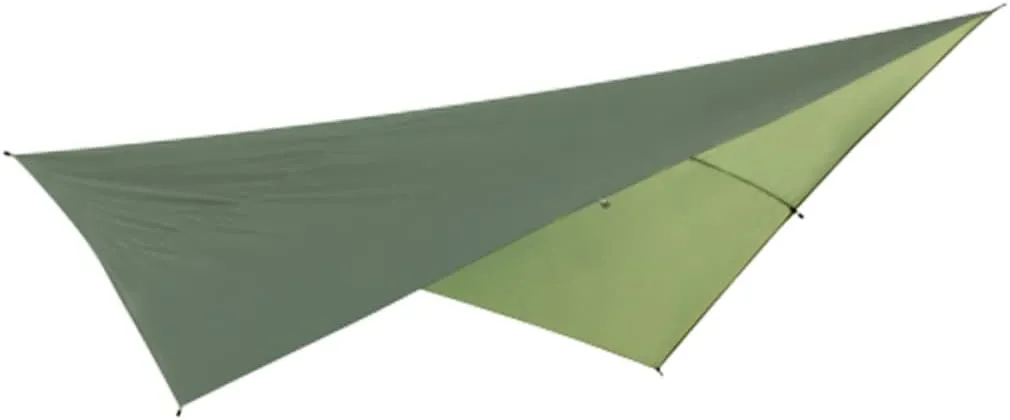 YARNOW Awning Canopy Tent Shade Sun Shelter for Outdoor Camping Beach Picnic Mat UV Lightweight Portable for Hiking Barbecue Fishing Army Green