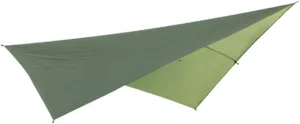 YARNOW Awning Canopy Tent Shade Sun Shelter for Outdoor Camping Beach Picnic Mat UV Lightweight Portable for Hiking Barbecue Fishing Army Green