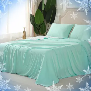 YIYEA Cooling Blanket with Double Sided Cold Effect for Hot Sleepers & Night Sweats, Arc-Chill Q-Max>0.5 Summer Cooling Blanket King Size, Absorbs Heat to Keep Body Cool, 108" x 90"