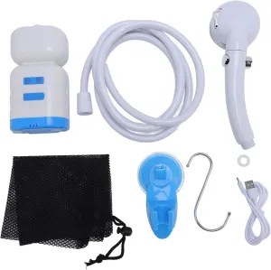 Ymiko Portable Camping Shower Rechargeable Adjustable Mode 8000mAh Battery Camping Outdoor Pet Shower Pump